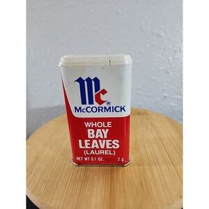 Vintage Spice‎ Tin McCormick Whole Bay Leaves (Laurel) Decor